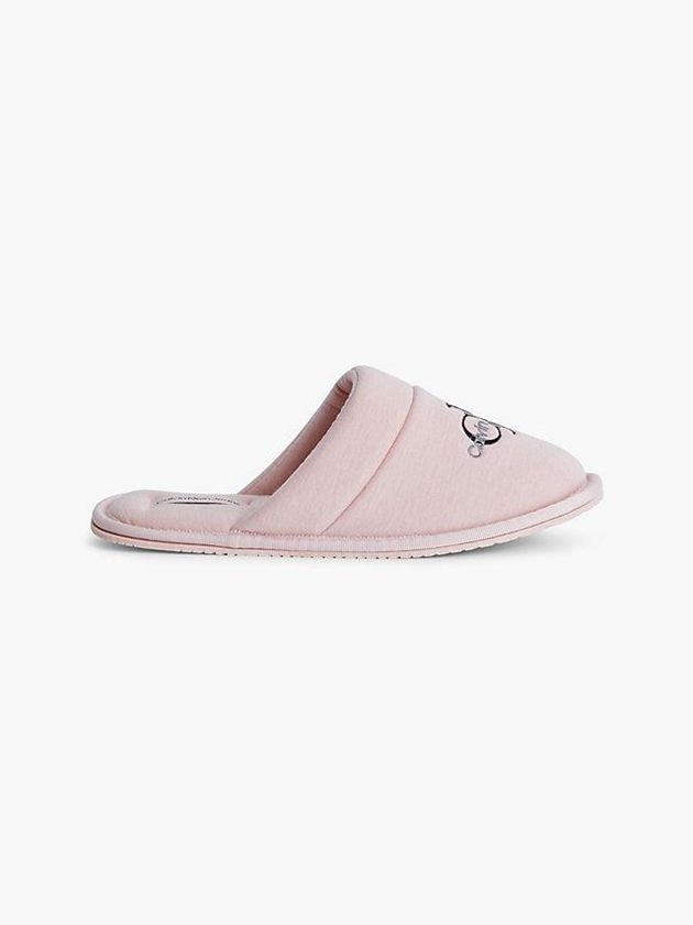 Calvin Klein USA Recycled Womens Slippers Pink 8142036-RB